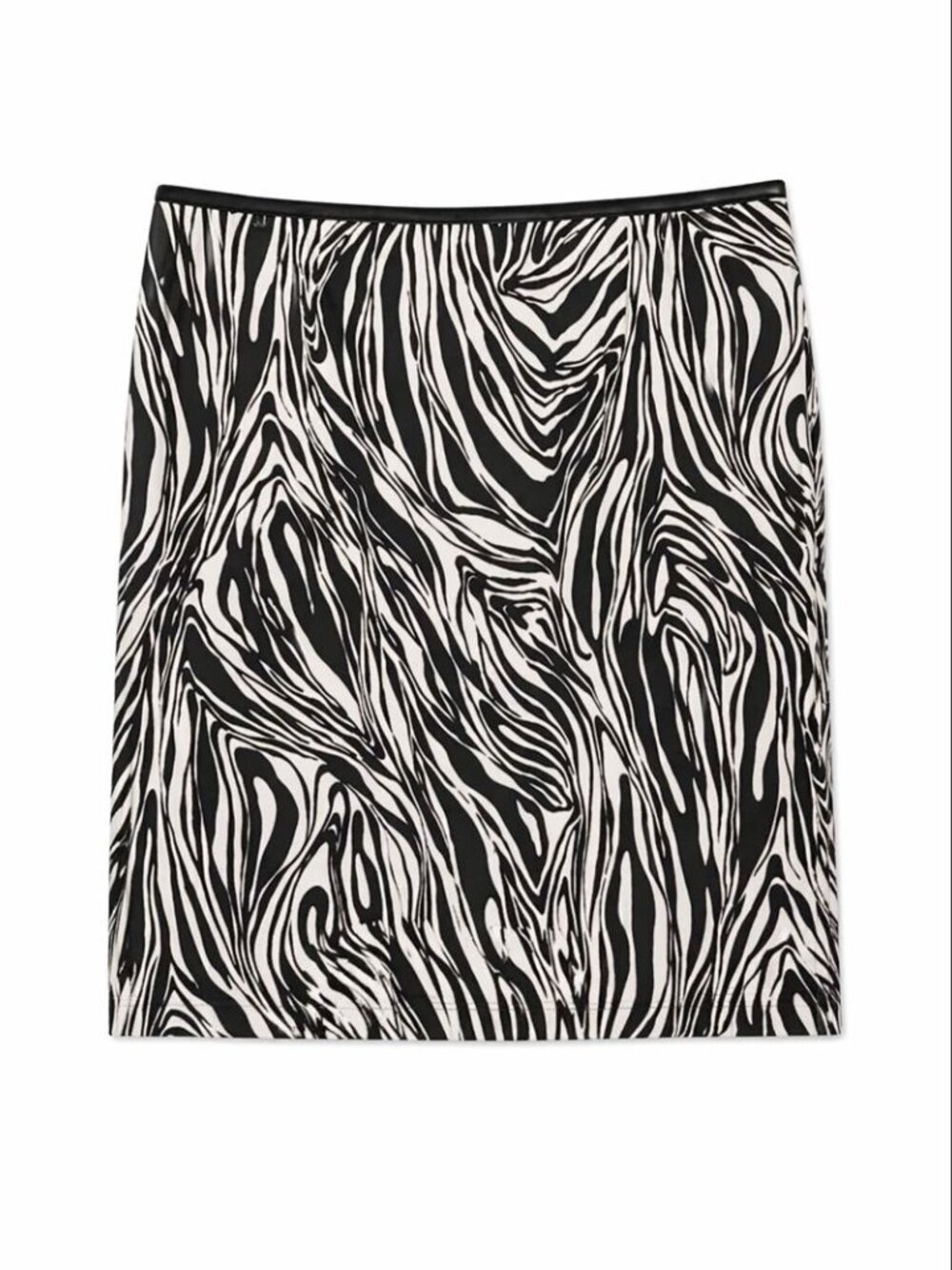 WILLI SMITH Black & White Pencil Skirt